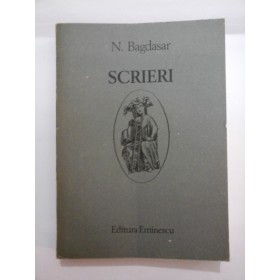   SCRIERI  -  N. Bagdasar